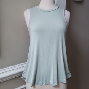 American Eagle AEO Soft & Sexy Blue Tank Size S